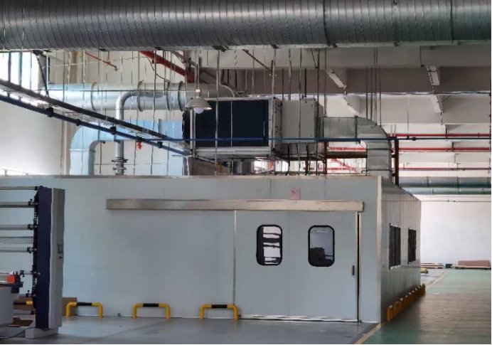 喷漆烘干一体房